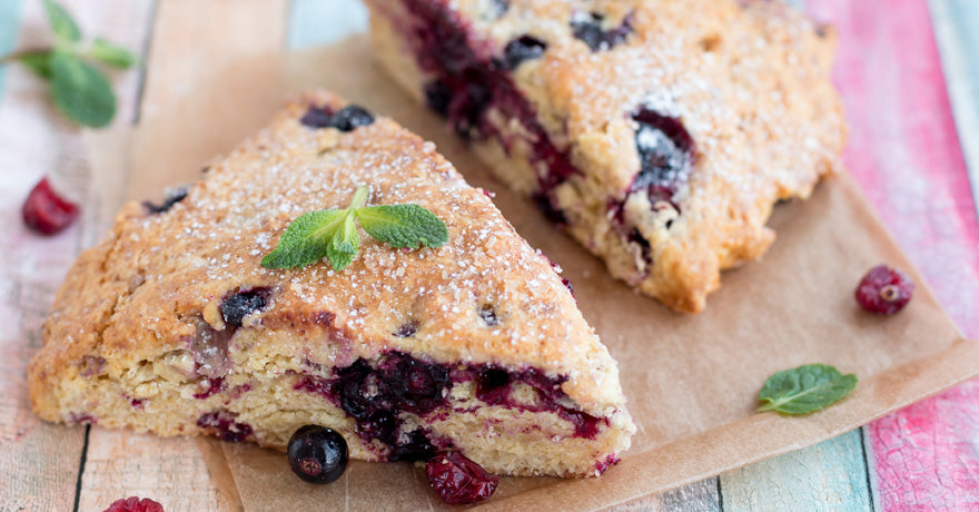 Berry Delicious Scones – Alaya Naturals